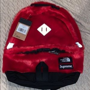 supreme x north face tnf backpack